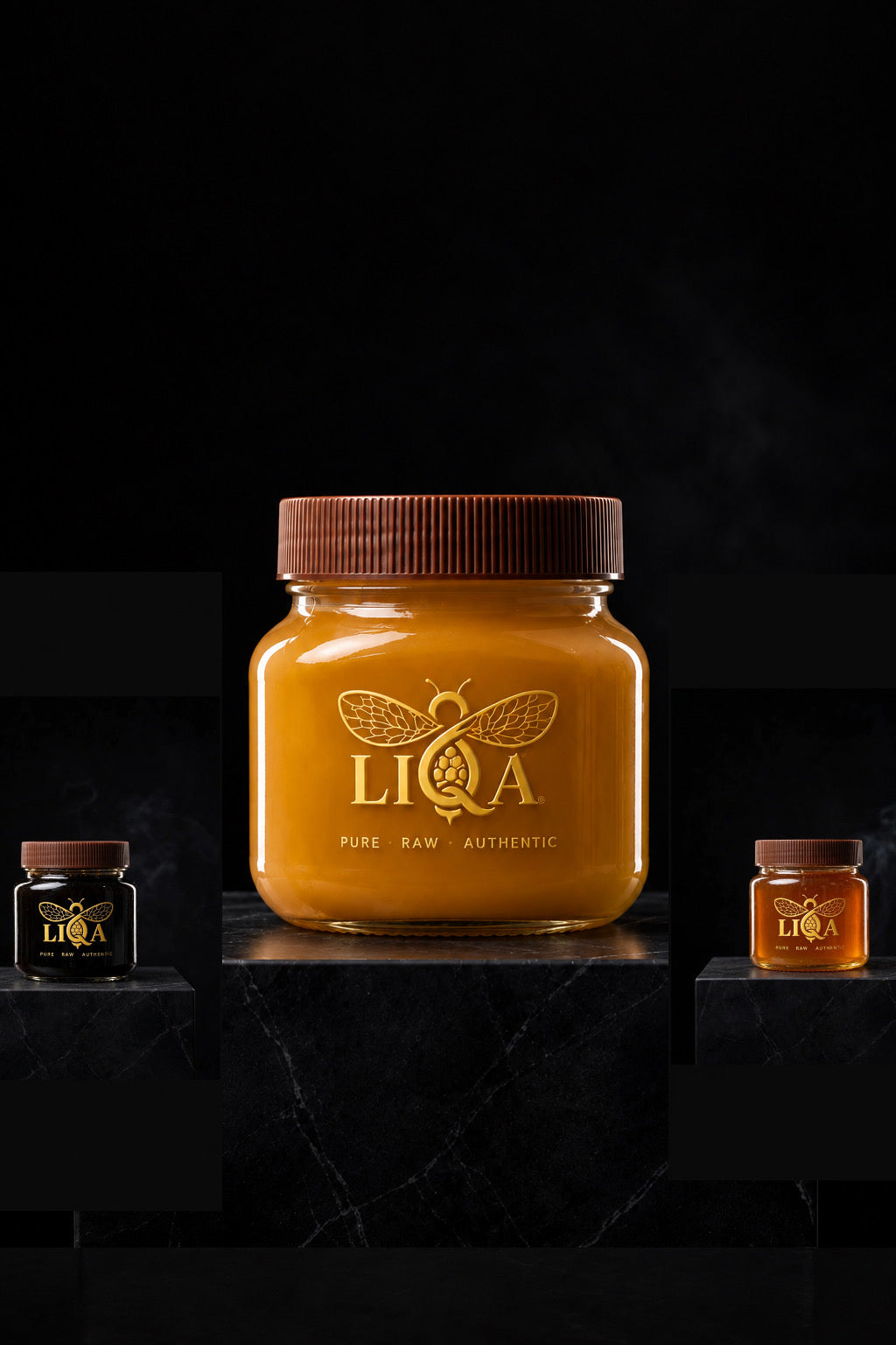 Honey Package of Three Half Pounds